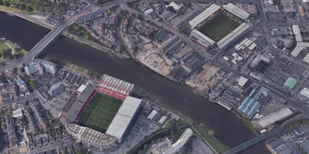 Tal y como Racing e Independiente estos son los estadios vecinos en todo el mundo