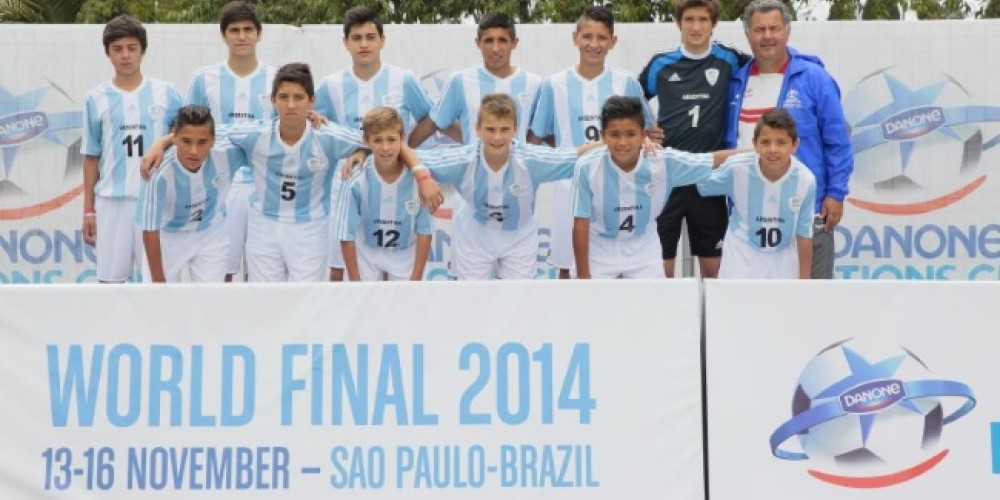 Estudiantes LP represent&oacute; a Argentina en la Danone Nations Cup