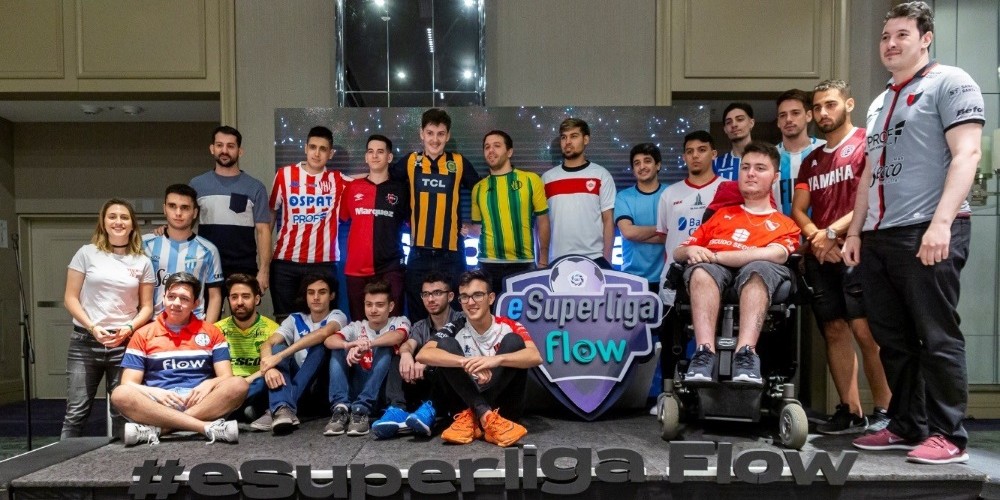 Se presentaron los jugadores oficiales de la eSuperliga Flow
