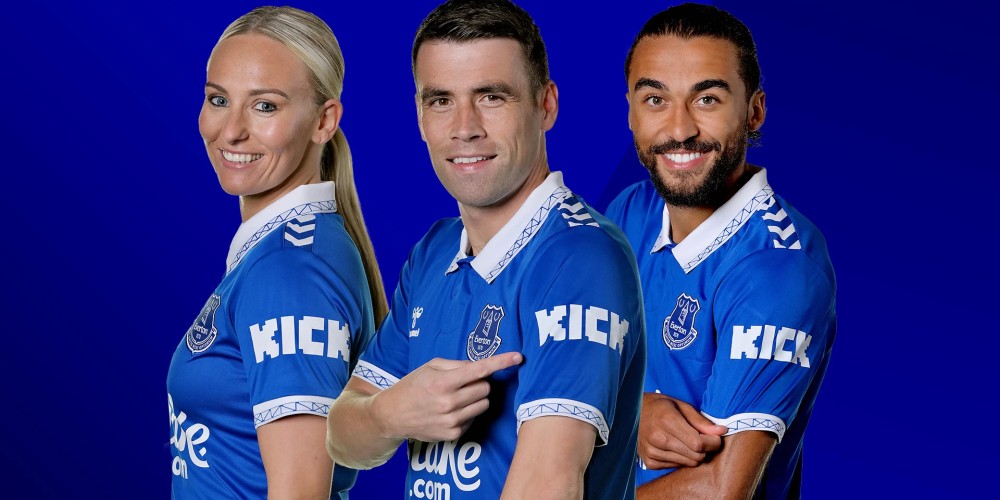 Everton cerr&oacute; a Kick como patrocinador para la manga de su camiseta