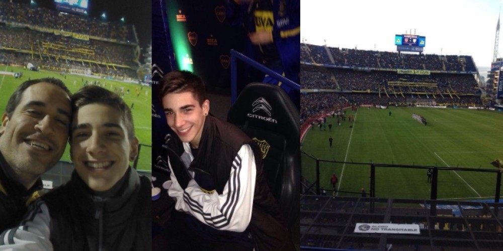 Dos seguidores de Marketing Registrado vivieron una gran experiencia junto a Citro&euml;n y Boca