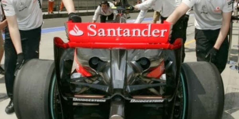 McLaren Mercedes renov&oacute; su contrato con el Banco Santander 