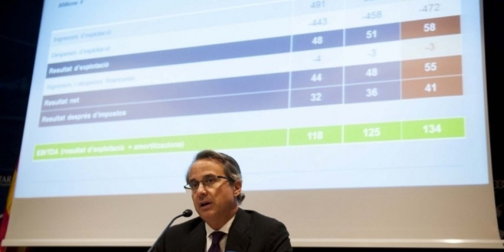 El Barcelona cerr&oacute; su ejercicio 2013/14 con 41 millones de euros de super&aacute;vit