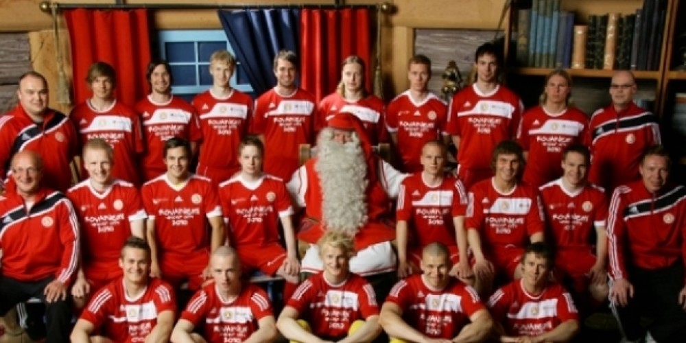 FC Santa Claus: el equipo finlandés que homenajea al personaje navideño