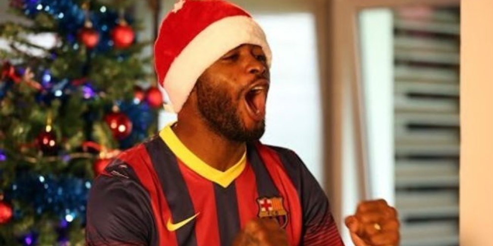 As&iacute; se hizo el saludo navide&ntilde;o del Barcelona