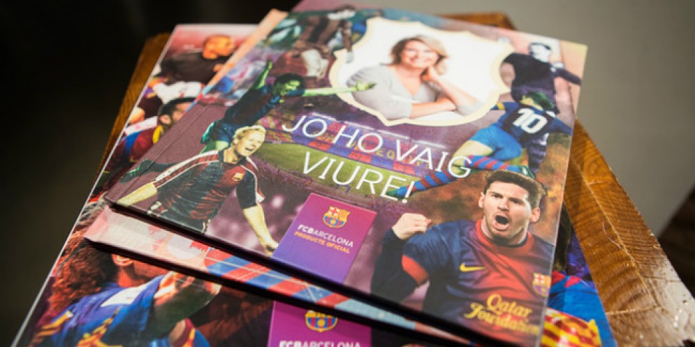 Barcelona lanza los &aacute;lbumes de fotos personalizables 