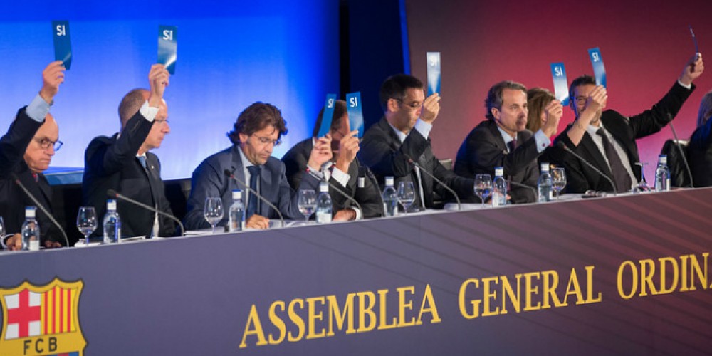 El FC Barcelona aprob&oacute; su presupuesto 2013/14