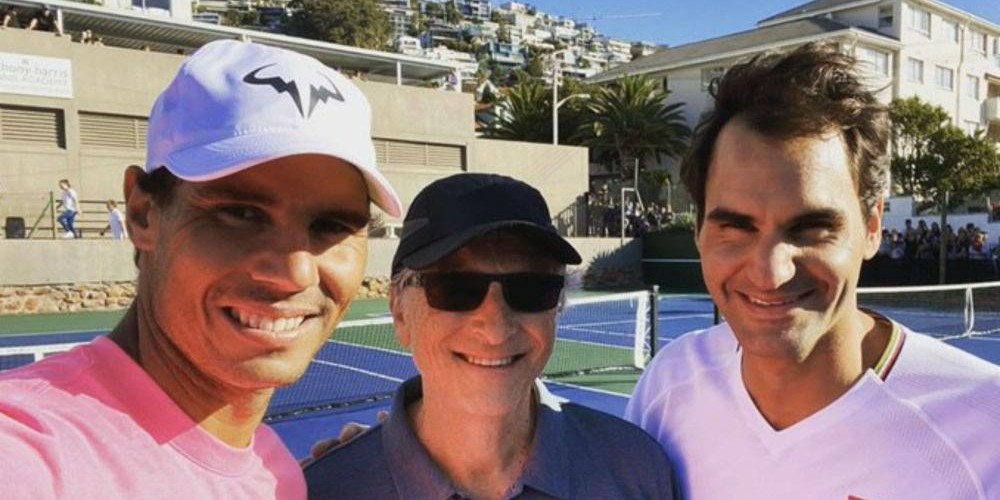 Nadal y Federer batieron el récord del partido con mayor asistencia del tenis mundial