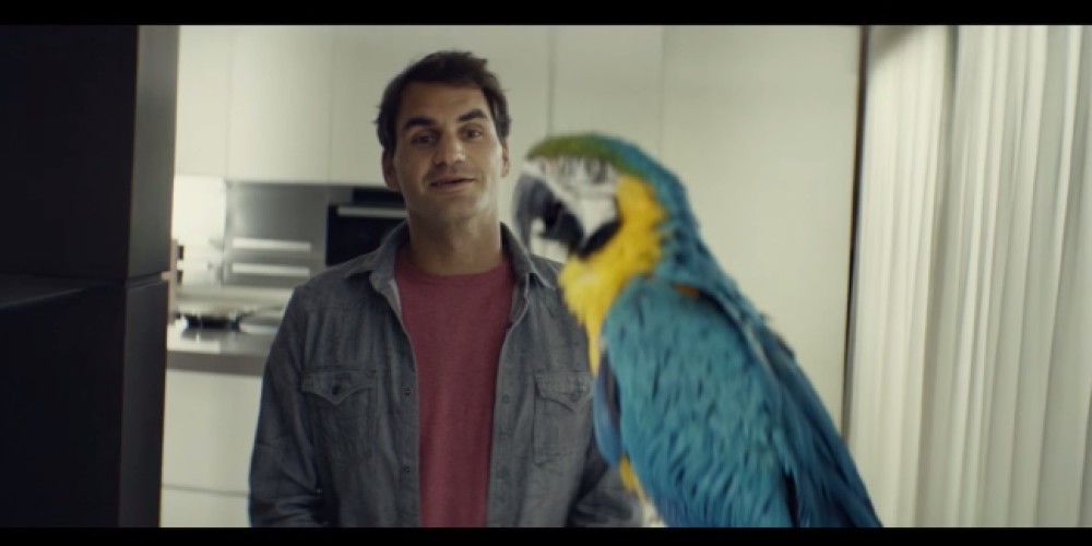 Sunrise capturó un día libre en la vida de Federer