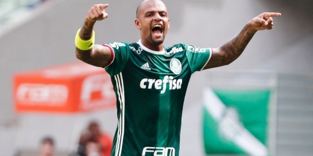Felipe Melo y un insólito cuadro en el living de su casa