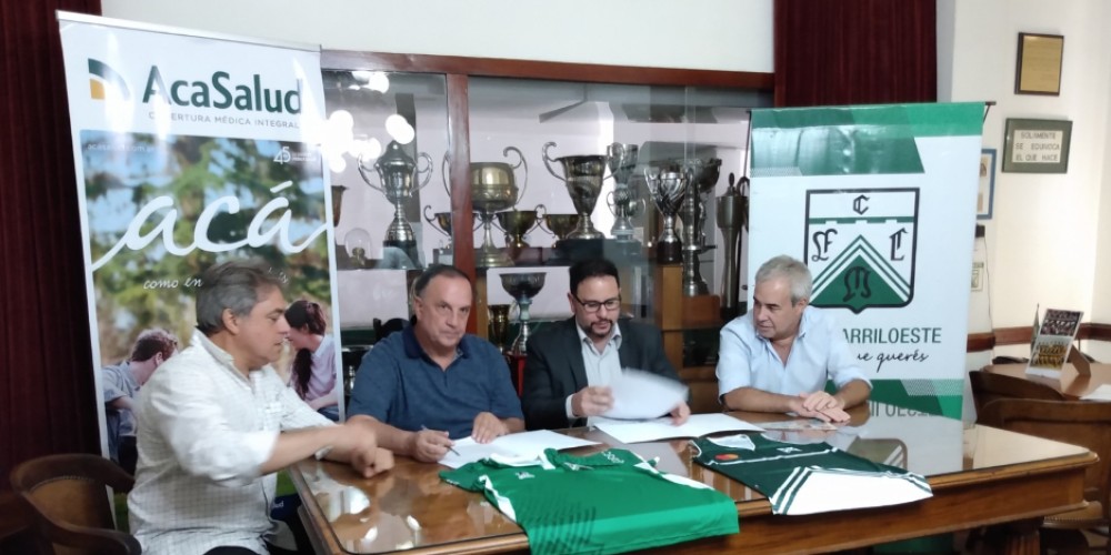 Aca Salud abre sus horizontes al fútbol con la alianza con Ferro