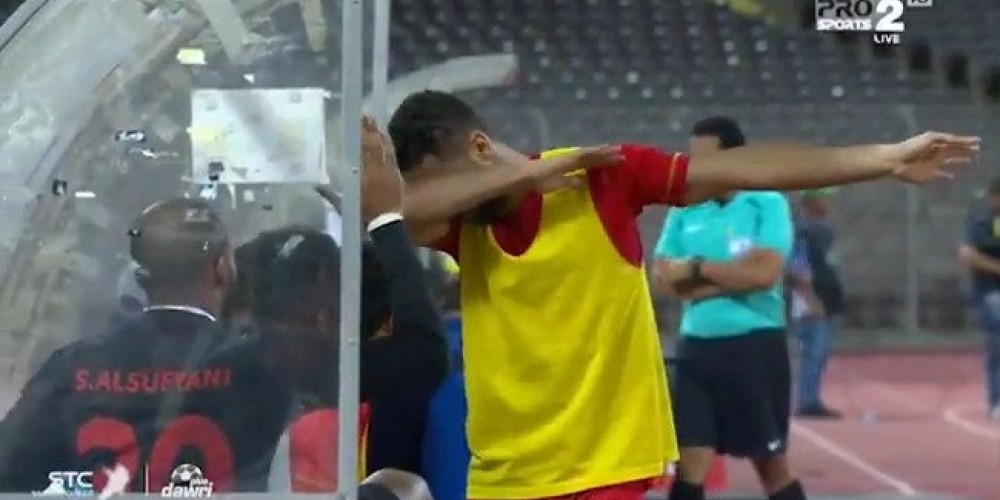 La celebración de un gol que podría llevar a la cárcel a un futbolista