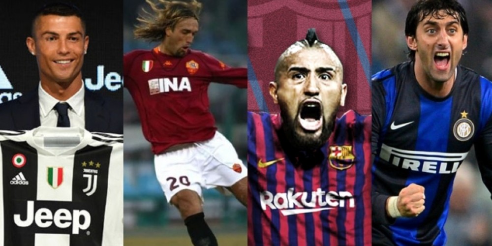 De Vidal a Cristiano Ronaldo estos son los 10 fichajes mayores de 30 m&aacute;s caros del mundo