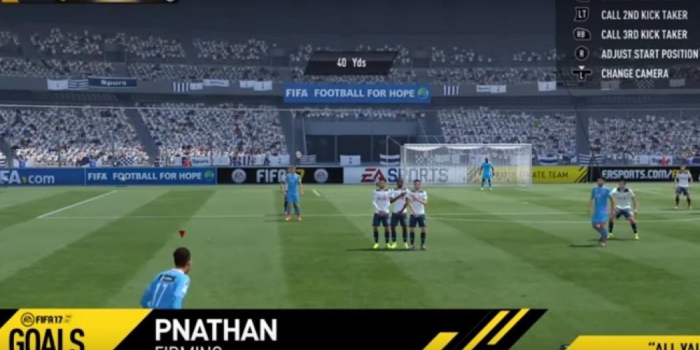 FIFA 17 presentó un video con los mejores goles del mundo