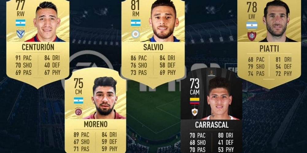 Los jugadores del fútbol argentino con mejor puntaje en el FIFA21