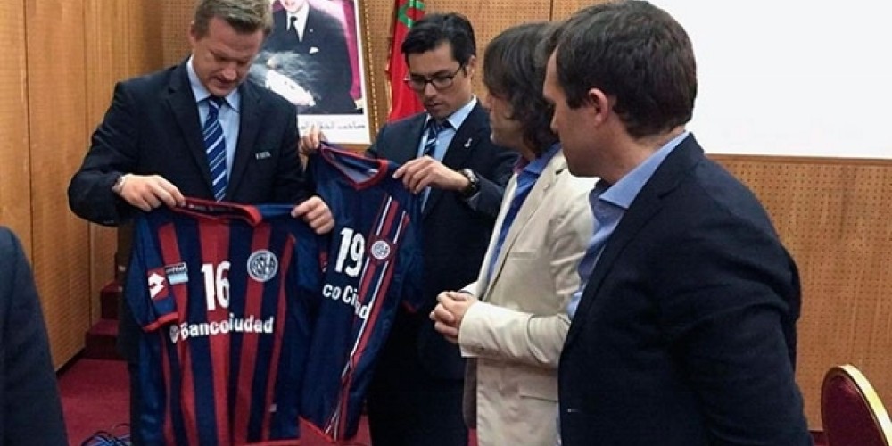 San Lorenzo present&oacute; ante la FIFA su indumentaria para el Mundial de Clubes