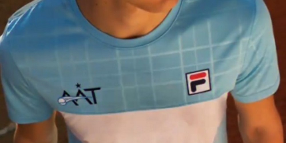 Se presentó la indumentaria oficial que usará Argentina en la Copa Davis