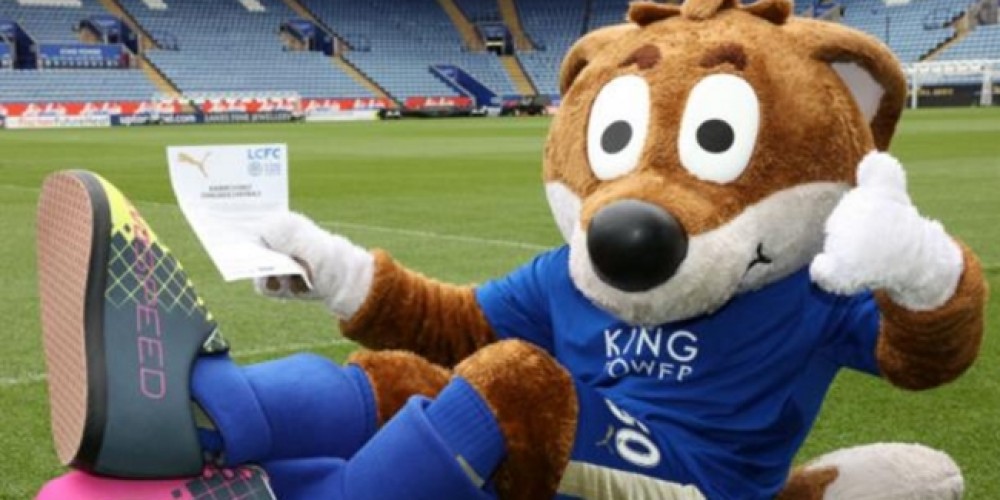 La mascota del Leicester firm&oacute; contrato con Puma para sus botines