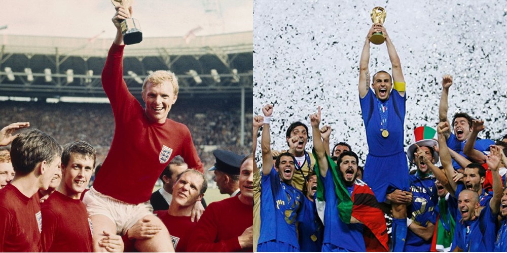 EURO 2020: Italia e Inglaterra suman 70 años sin ganar un título