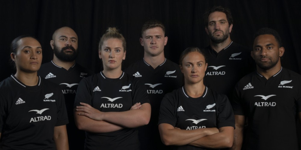 Los All Blacks presentaron su camiseta con Altrad como main sponsor
