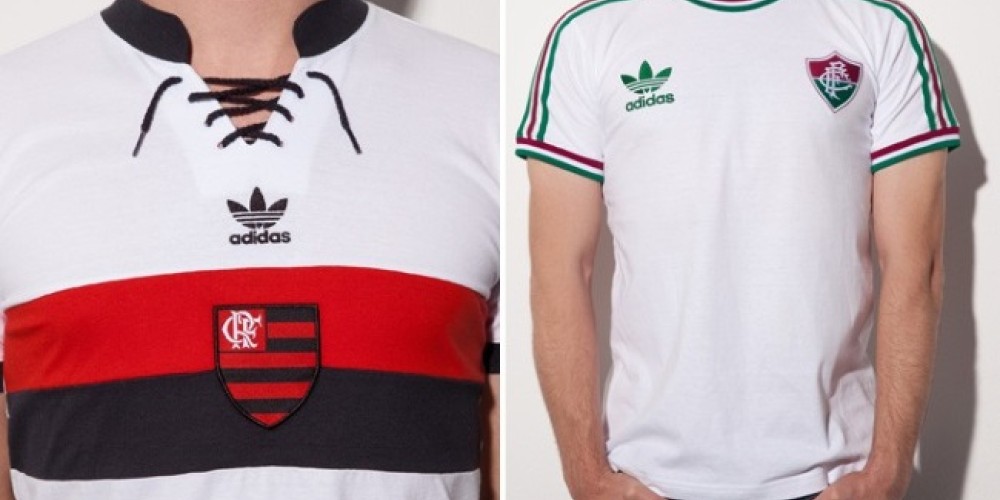 adidas lanz&oacute; una colecci&oacute;n de camisetas retro de Flamengo y Fluminense