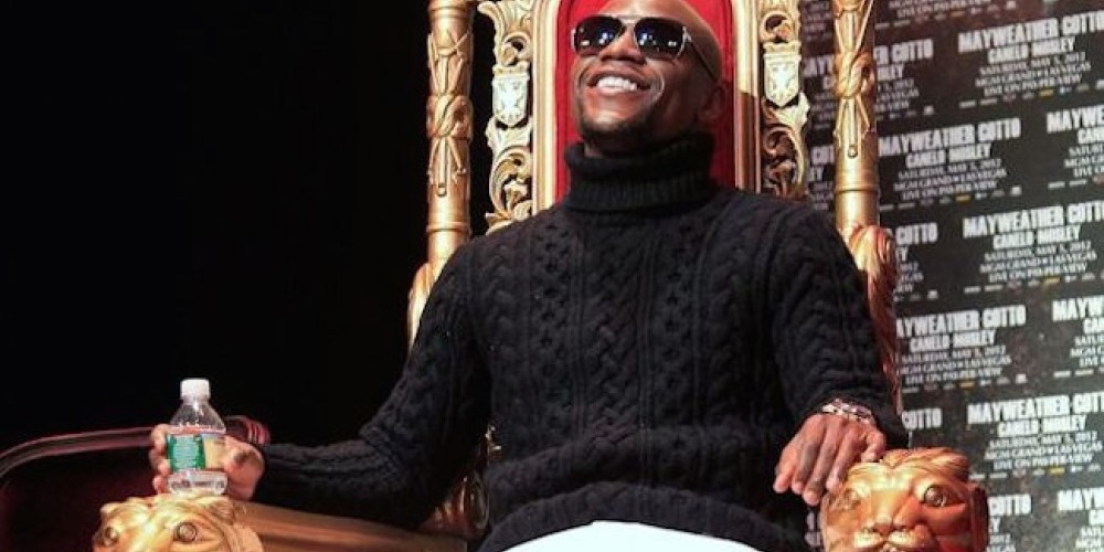 Floyd Mayweather volvió a presumir sus millones en Instagram
