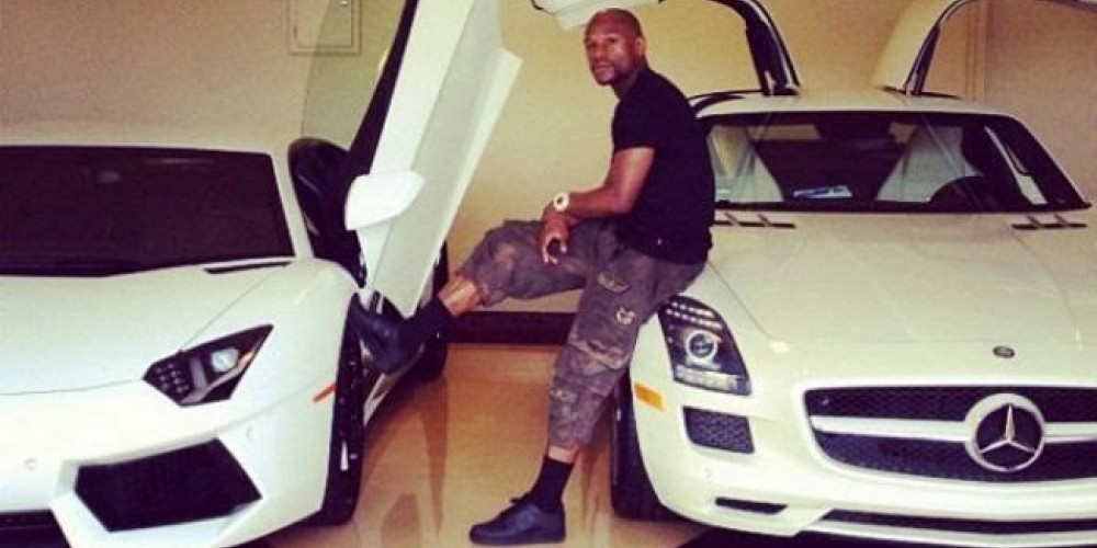 &iquest;Cu&aacute;ntos millones perdi&oacute; Mayweather en el incendio de sus autos?