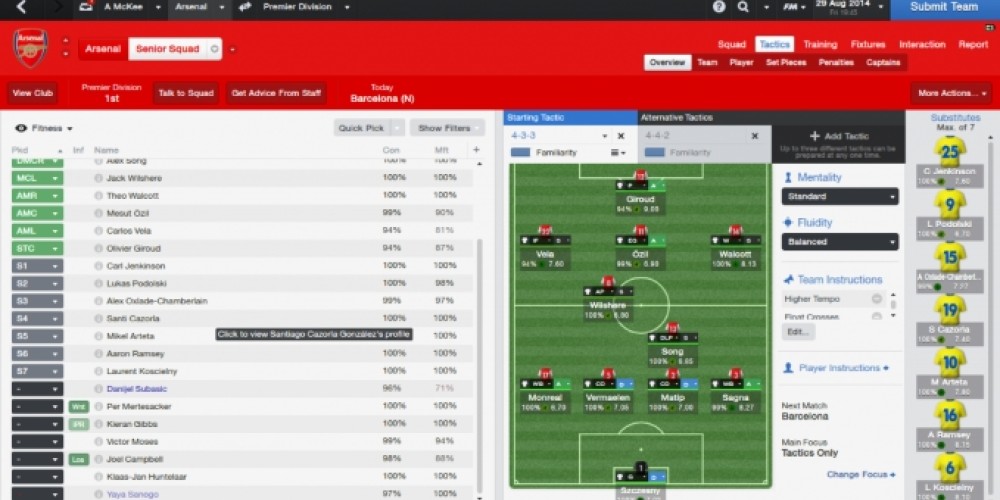 La Premier League utilizará el juego “Football Manager” para descubrir nuevos talentos