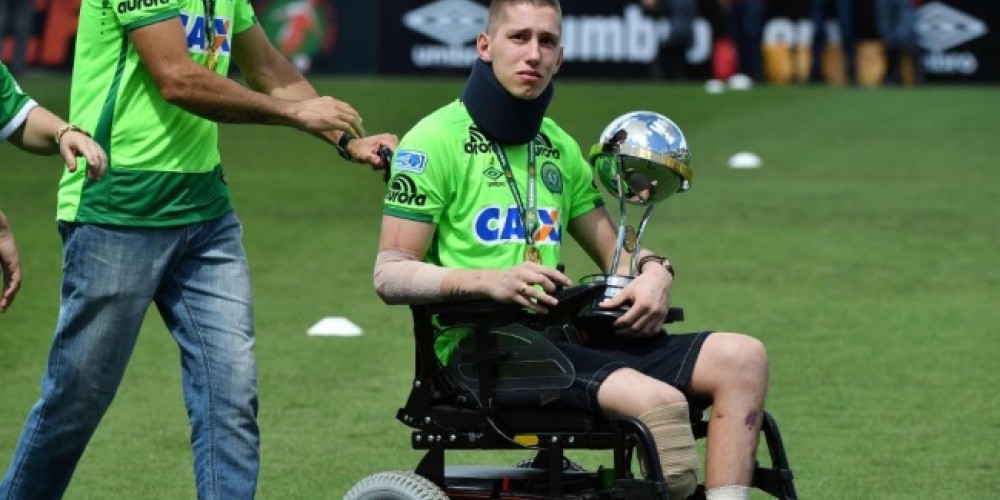 El ex arquero de Chapecoense quiere ser atleta paralímpico