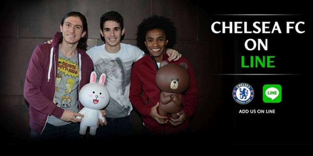 LINE lanza la cuenta oficial de Chelsea F.C.