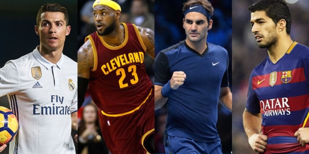 Estos son los deportistas mejor pagos de la última temporada
