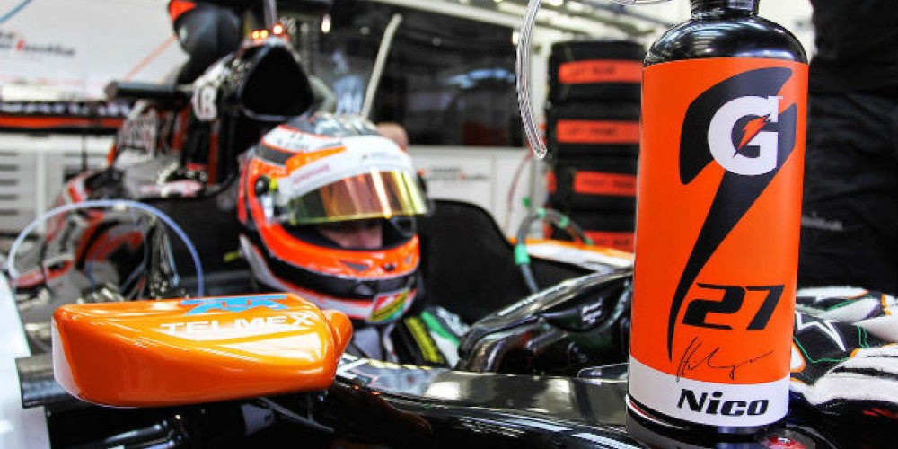 ​Gatorade es nuevo patrocinador de la escuder&iacute;a Force India