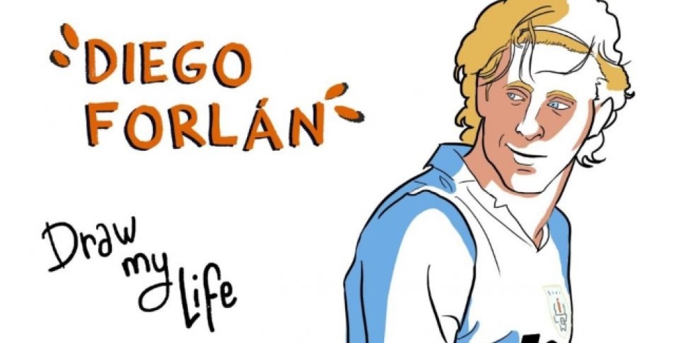 De Uruguay al mundo; &ldquo;Draw My Life&rdquo; dibuj&oacute; la exitosa carrera de Diego Forl&aacute;n