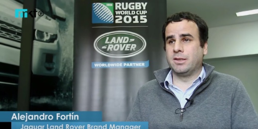 As&iacute; activ&oacute; Land Rover su patrocinio en la RWC2015 