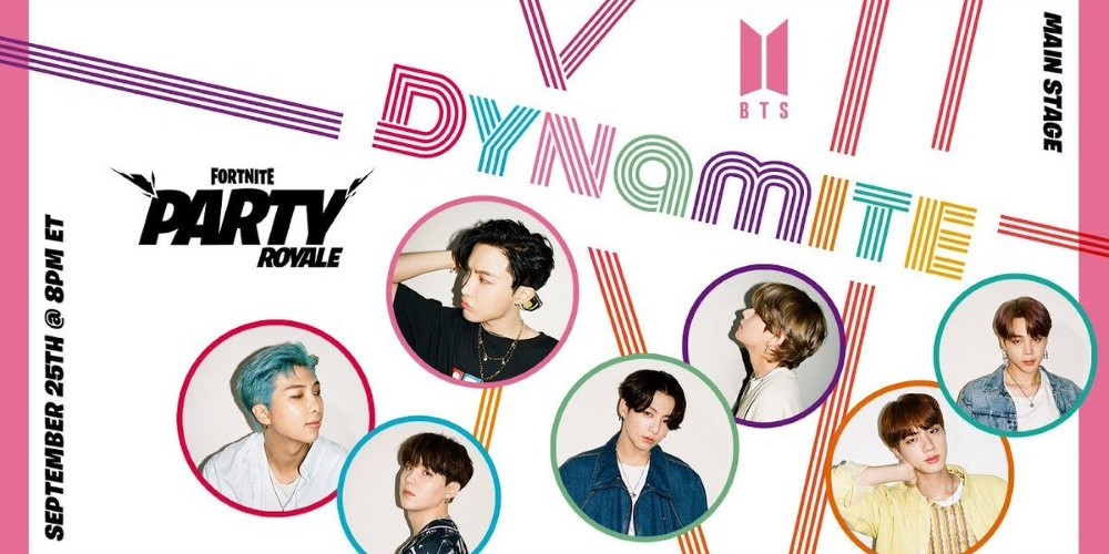 Fortnite será el canal de presentación del videoclip de la banda de K-Pop BTS