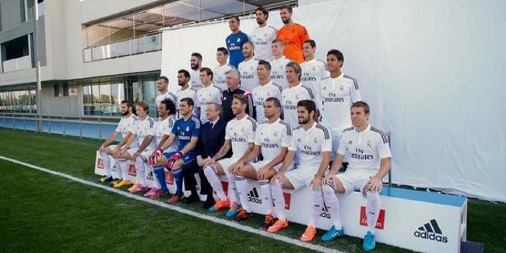 Real Madrid se tomó la foto oficial de la temporada 2014/15