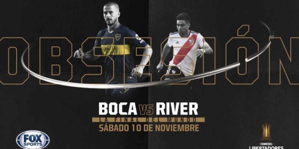 La mega transmisión que tiene preparada Fox Sports para la primera final entre Boca y River