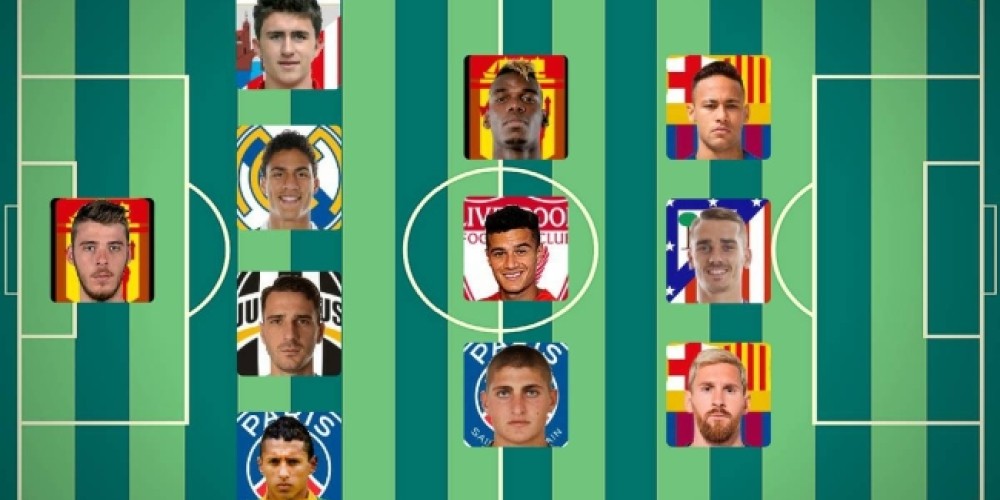 France Football present&oacute; a los 50 jugadores m&aacute;s valiosos del mundo, con Ronaldo fuera del podio