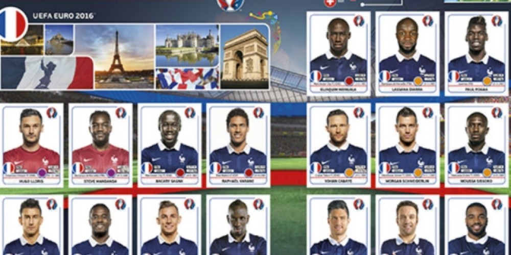 Panini excluyó a Benzema del álbum de la EURO2016