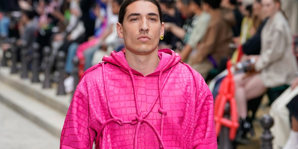 ¿Quién es el futbolista que fue modelo de Louis Vuitton?