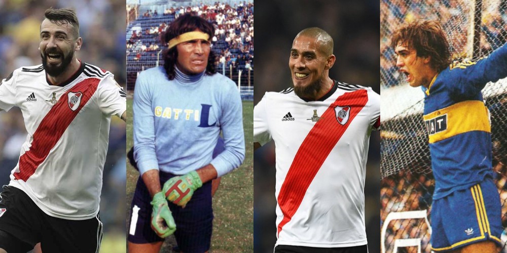 Futbolistas que jugaron en River y Boca