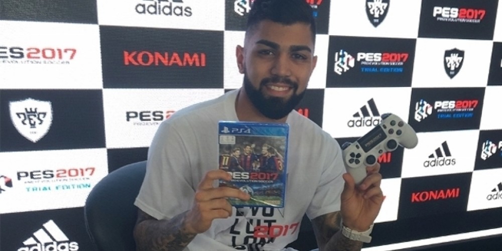 Gabriel Barbosa es nombrado embajador de Chapecoense gracias a Konami