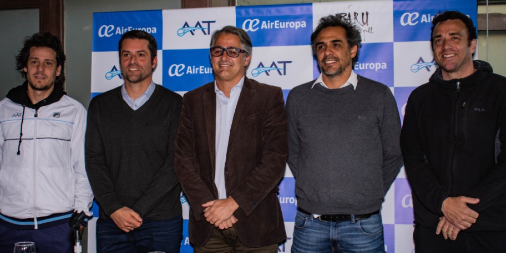 El tenis argentino volar&aacute; bien alto gracias al acuerdo entre la AAT y Air Europa