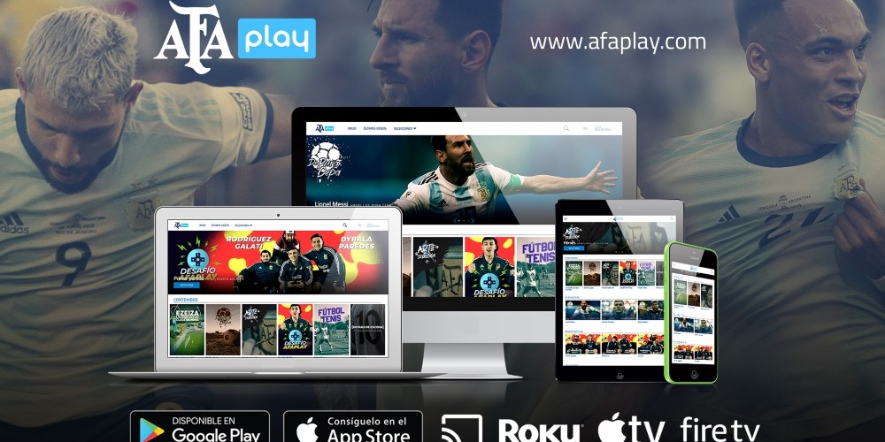 AFA Play, la nueva plataforma de Streaming y entretenimiento del fútbol argentino