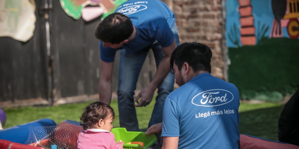 Septiembre es el Mes del Voluntariado de Ford