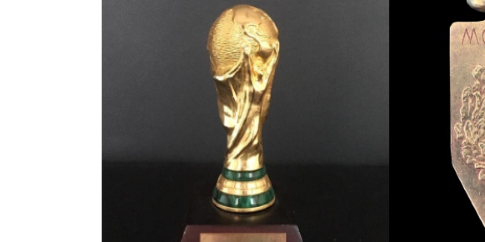 Con artículos de Maradona, Pele y Messi, se presenta la subasta de fútbol más importante del mundo