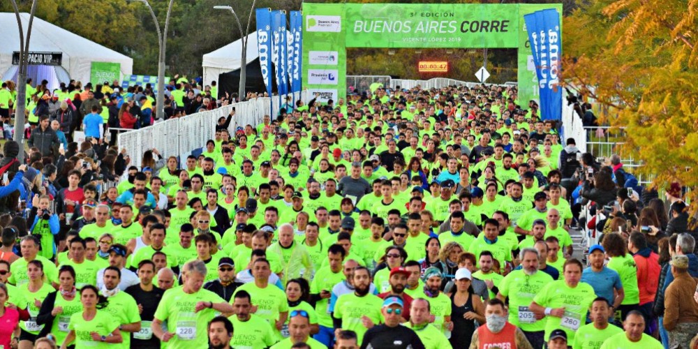 Se llevó a cabo la 3ª edición de Buenos Aires Corre con más de 4 mil participantes