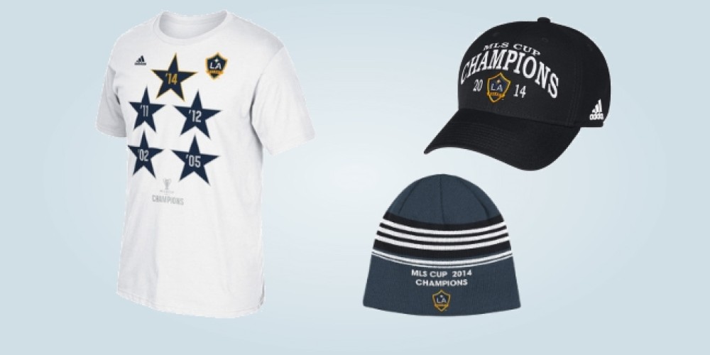 adidas y Los Angeles Galaxy lanzaron la indumentaria especial tras ganar la MLS Cup 2014