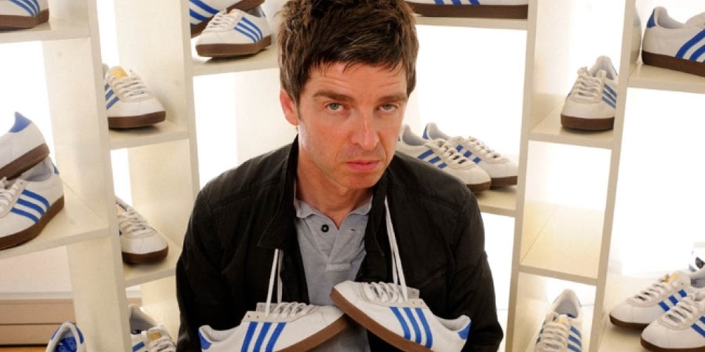 La historia del cantante de Oasis que diseña zapatillas para adidas