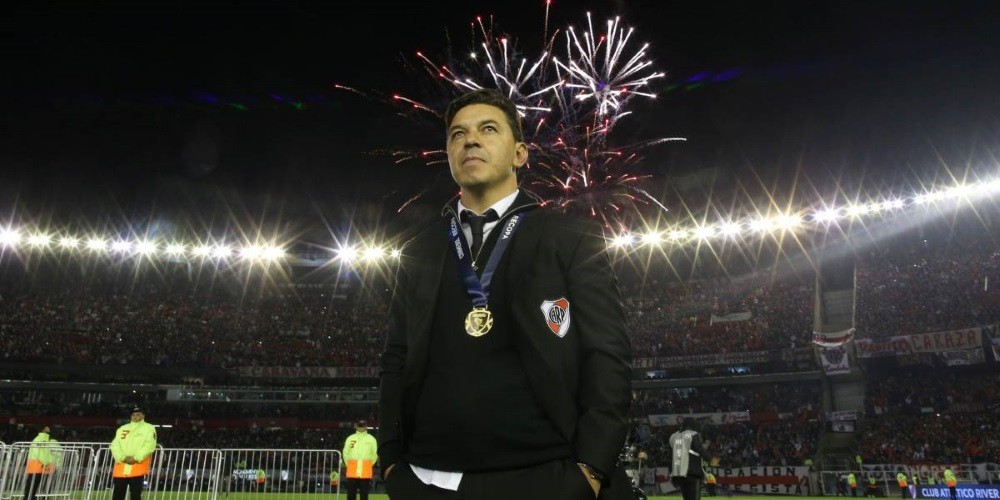 Gallardo se convirti&oacute; en el entrenador m&aacute;s ganador de la historia de River